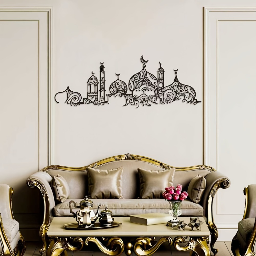 Home Decor Wall Art - CIFBUY IJzeren Wanddecoratie Islamitische Moskee Bloemmotief