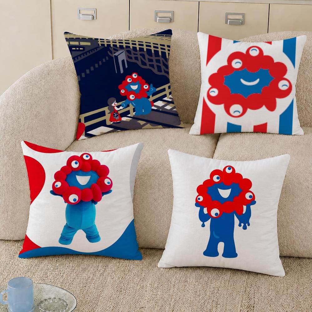 Home Decor Expo - Mascot Myaku Myaku Expo 2025 Kussenhoes