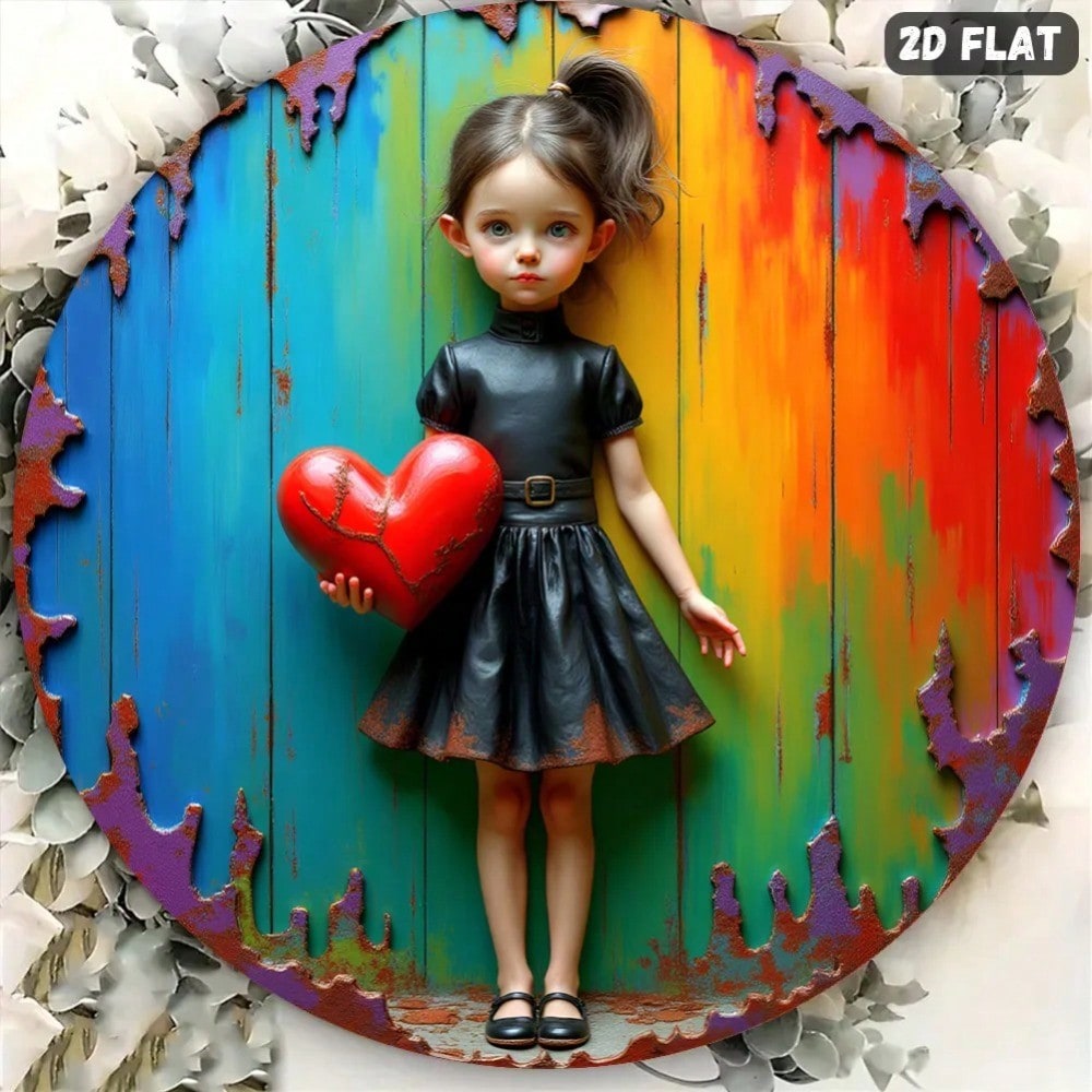Home Decor Brand - CIFBUY merk hartvormige metalen wandkunst sculptuur