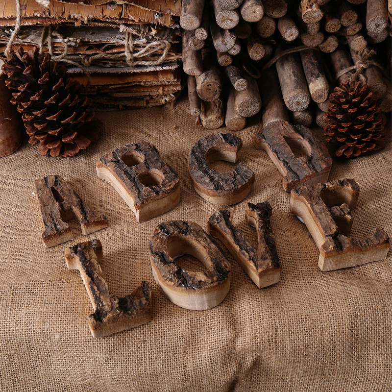 Home Decor Brand - Houten Letters Home Decor Alfabet Nummer