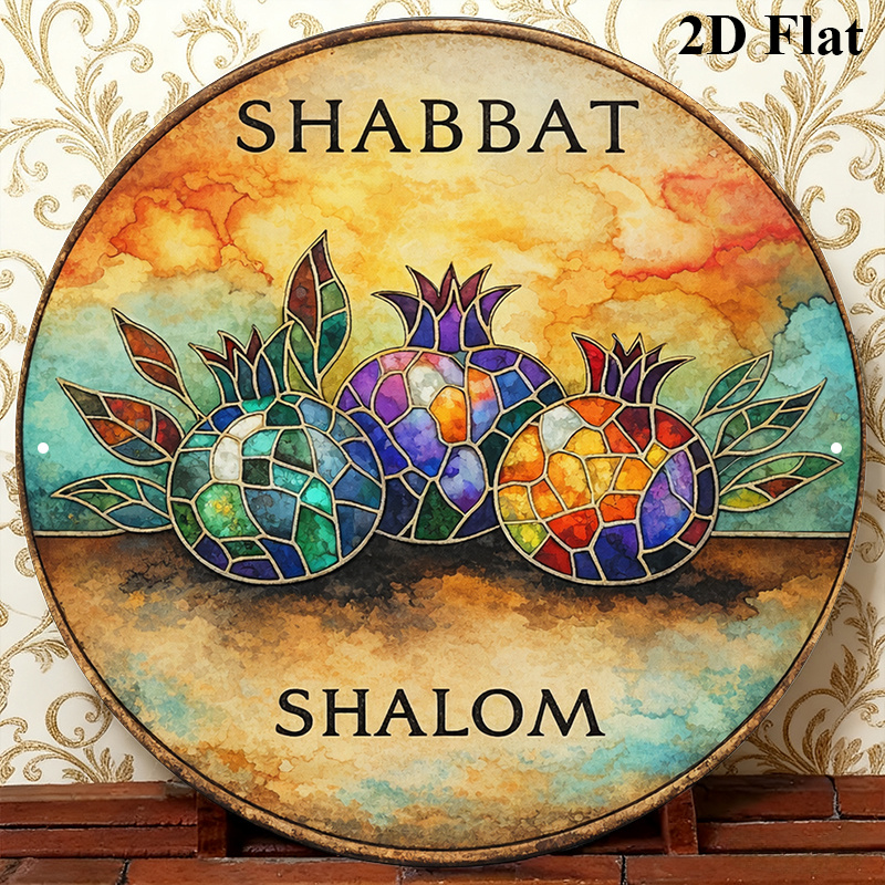 Home Decor Wall Art - CIFBUY Vintage aluminium wanddecoratie, waterdicht, duurzaam,