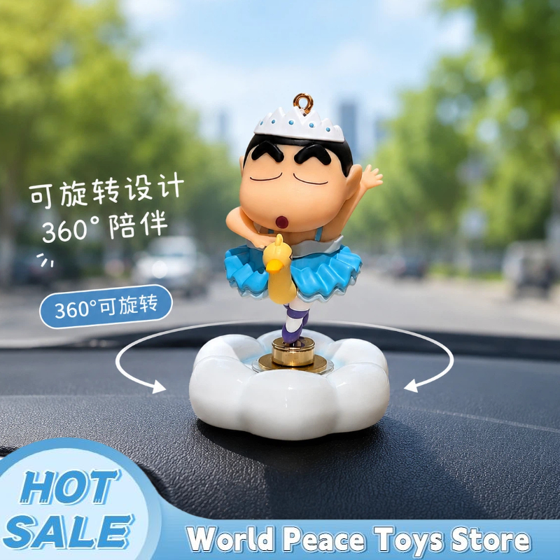 Home Decor Interior - Draaibare Ballet Crayon Shin-Chan Auto Dashboard