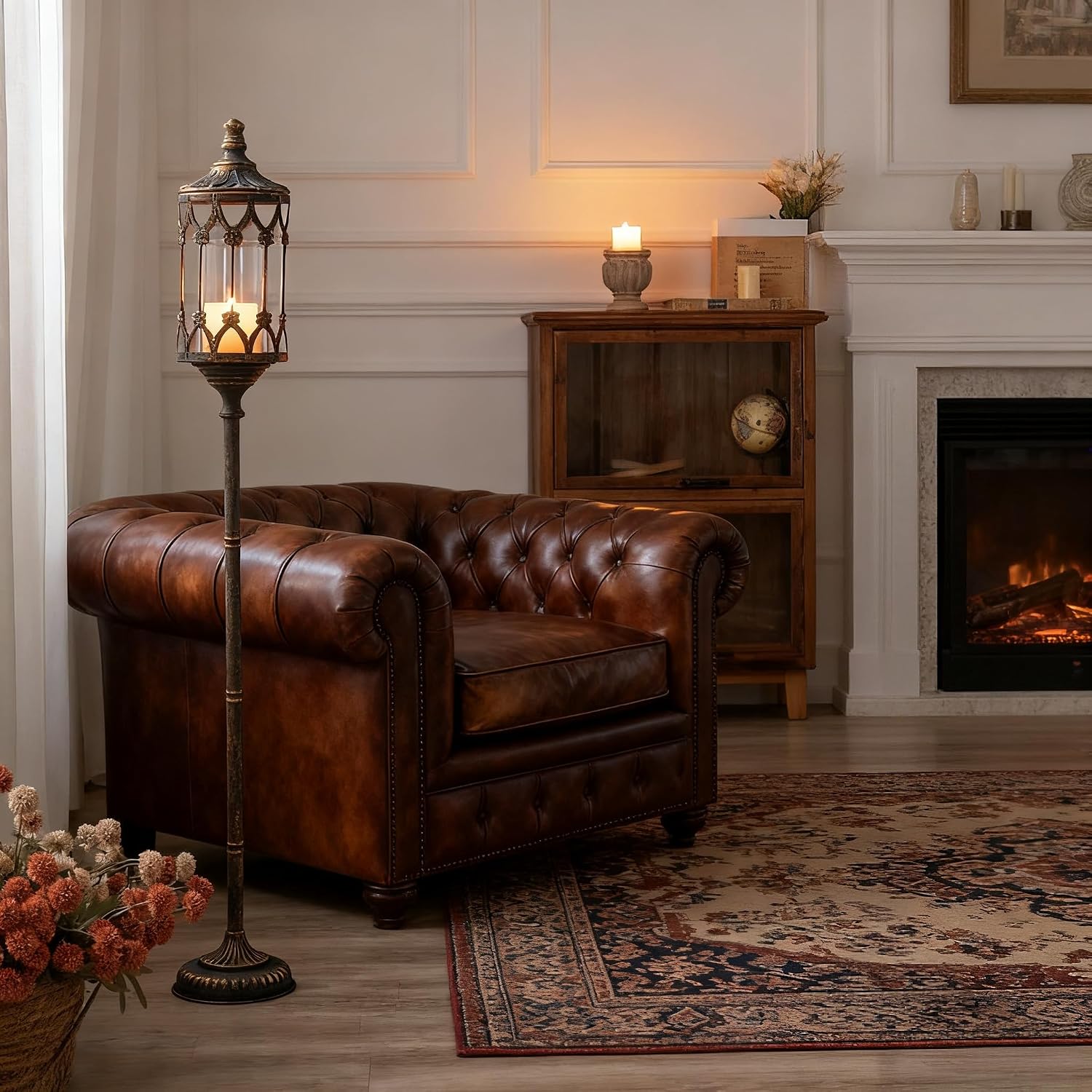 Flooring Home Decor - Antiek gouden 41 inch hoge vintage