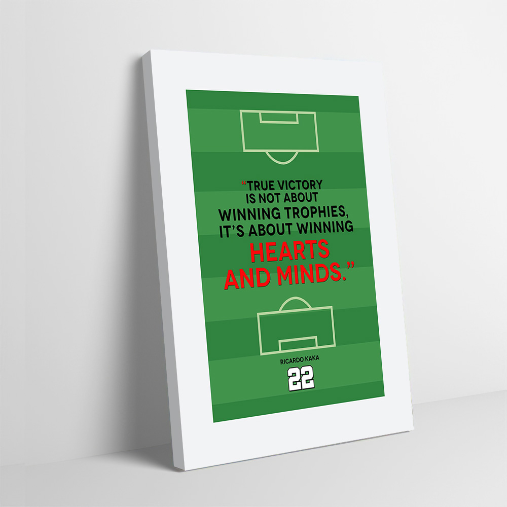 Ricardo Kaka Citaat op voetbal - Home Decor Quotes On Wall recensie en prijs