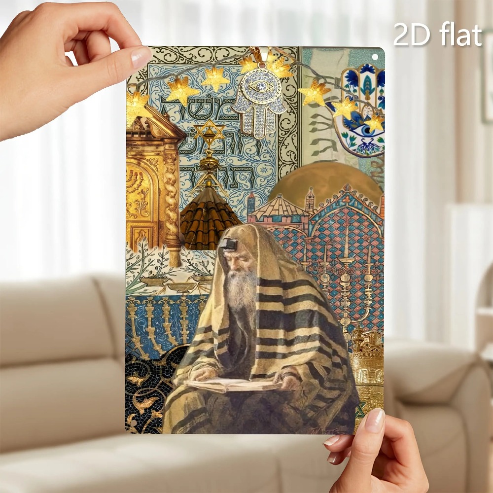 CIFBUY Vintage Joodse Oudsteer - Home Decor Wall Art recensie en prijs