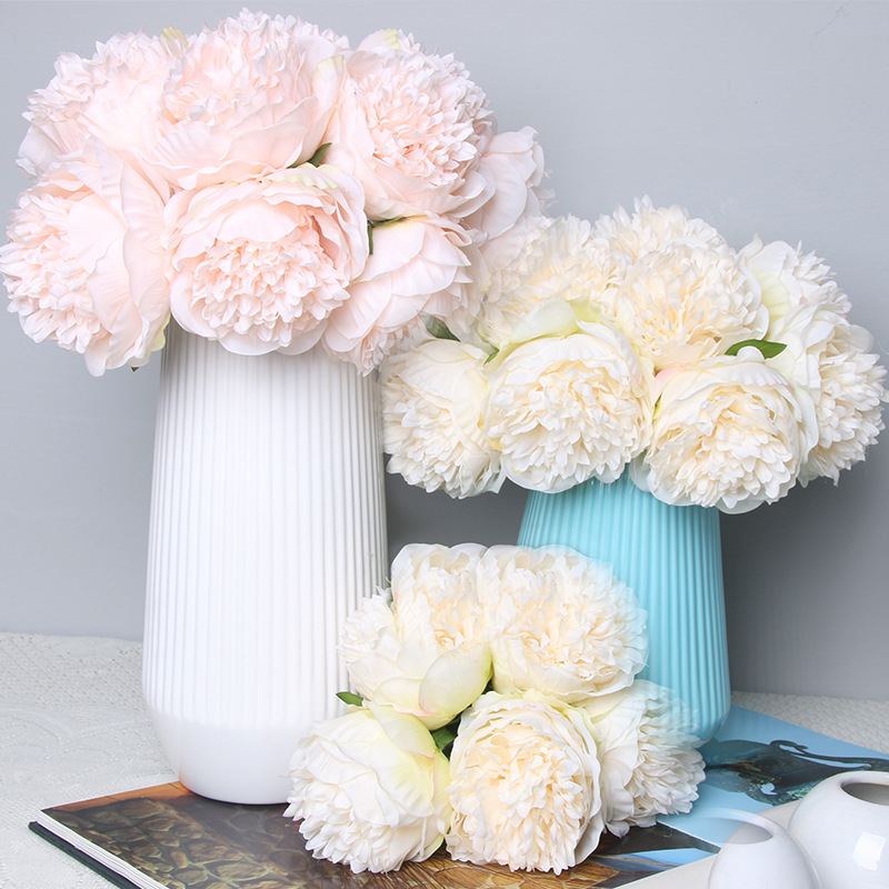 1 Boeket 5 Heads Kunstmatige P - Home Decor Aesthetic Pinterest recensie en prijs