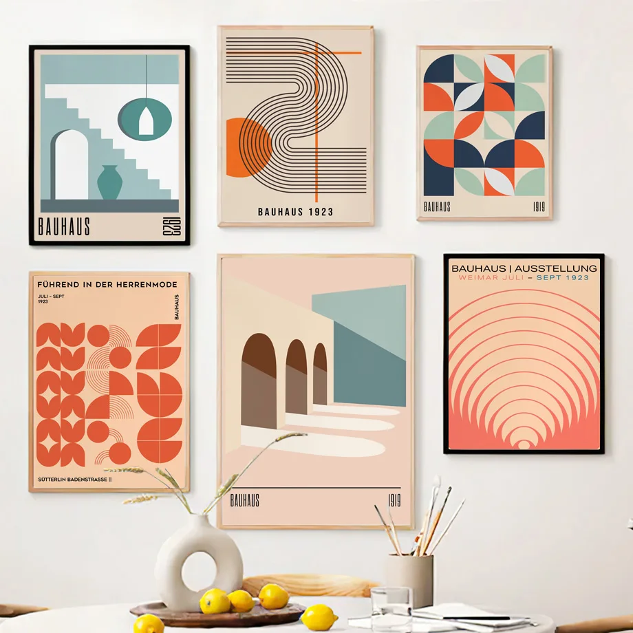 Bauhaus Expo Canvas Wall Art - - Home Decor Expo recensie en prijs