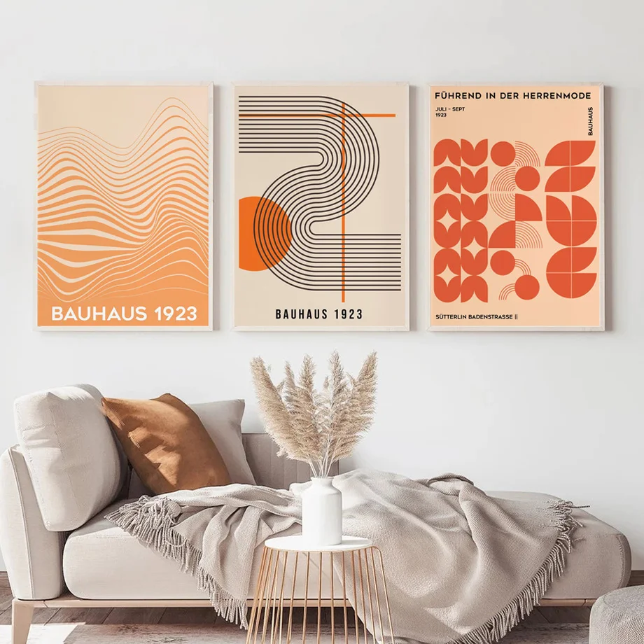 Bauhaus Expo Canvas Wall Art - - Home Decor Expo recensie en prijs