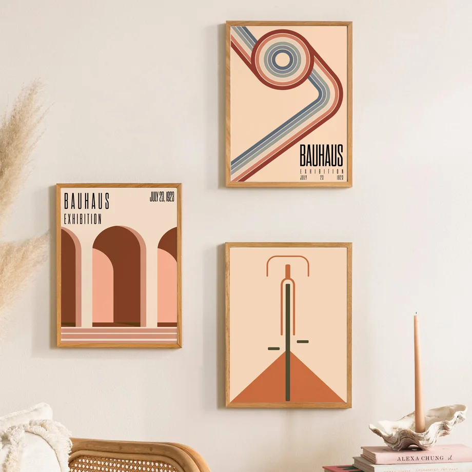 Bauhaus Expo Canvas Wall Art - - Home Decor Expo recensie en prijs