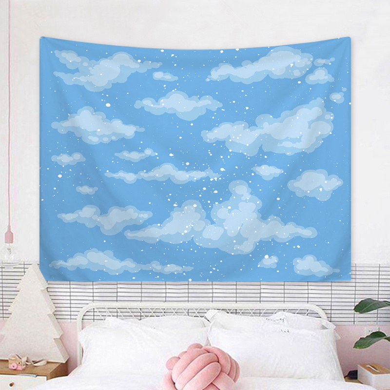 1Pc Hemelwolk Wandtapijt, Mooi - Home Decor Brand recensie en prijs