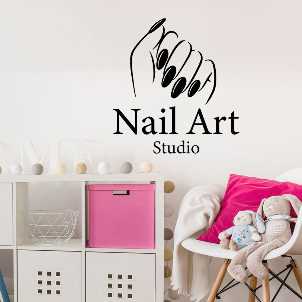 1PC kleurrijke manicure aanpas - Home Decor Wallpaper recensie en prijs