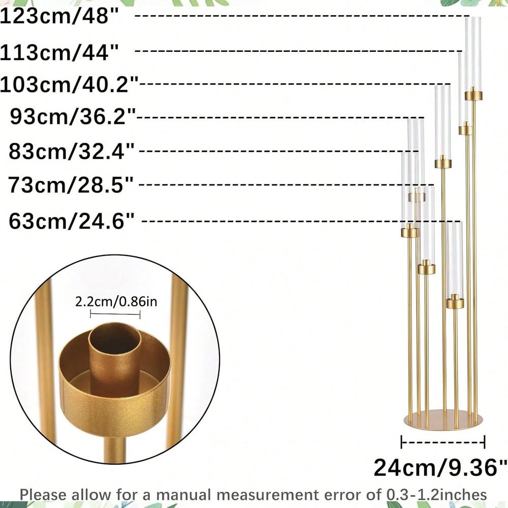 48 inch gouden vloerkaarsensta - Flooring Home Decor recensie en prijs