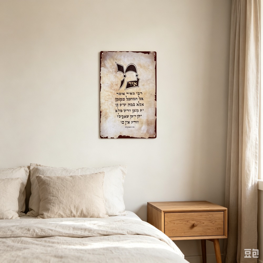CIFBUY Vintage Hebreeuws Torah - Home Decor Wall Art recensie en prijs