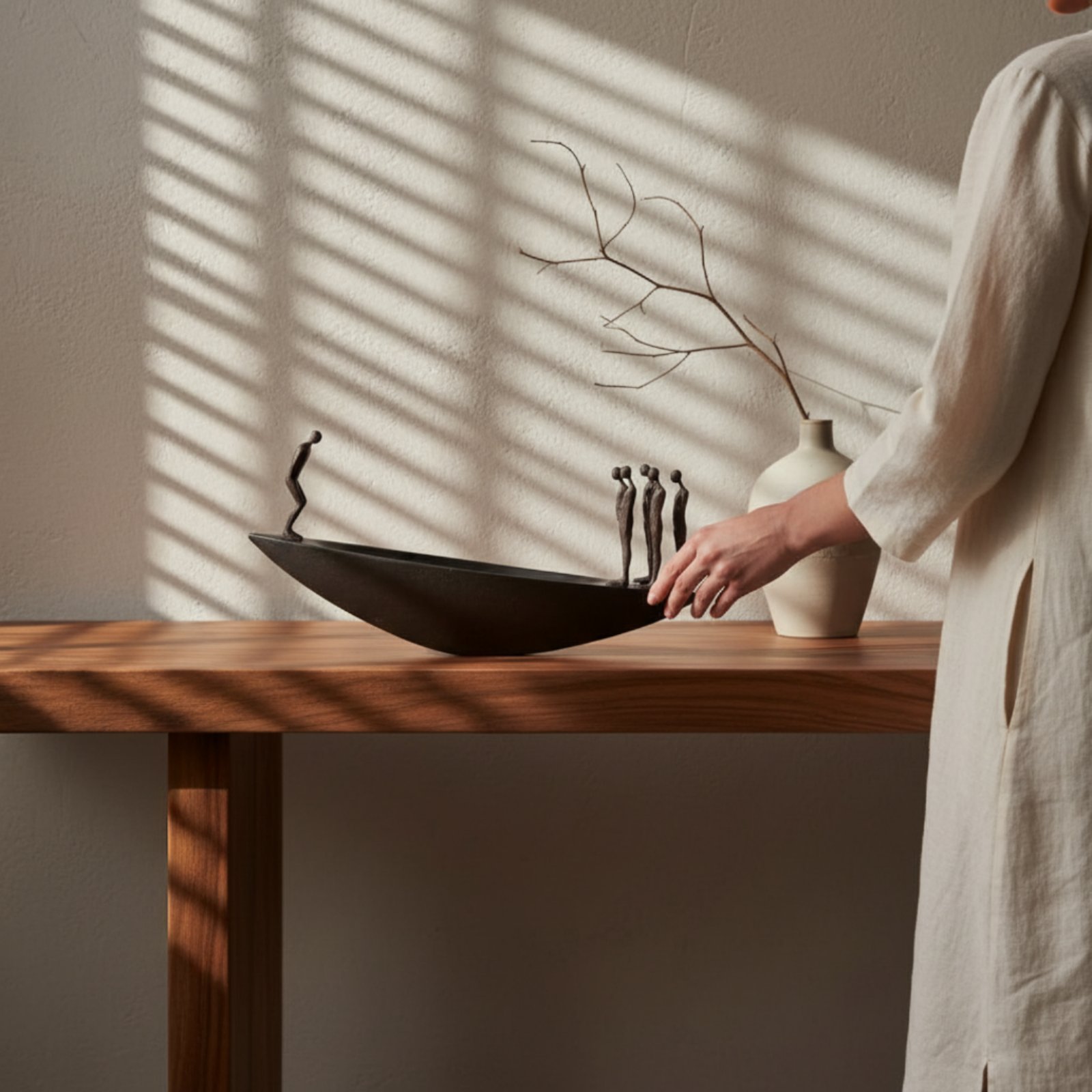 Modern hars zeilboot standbeel - Home Decor Brand recensie en prijs