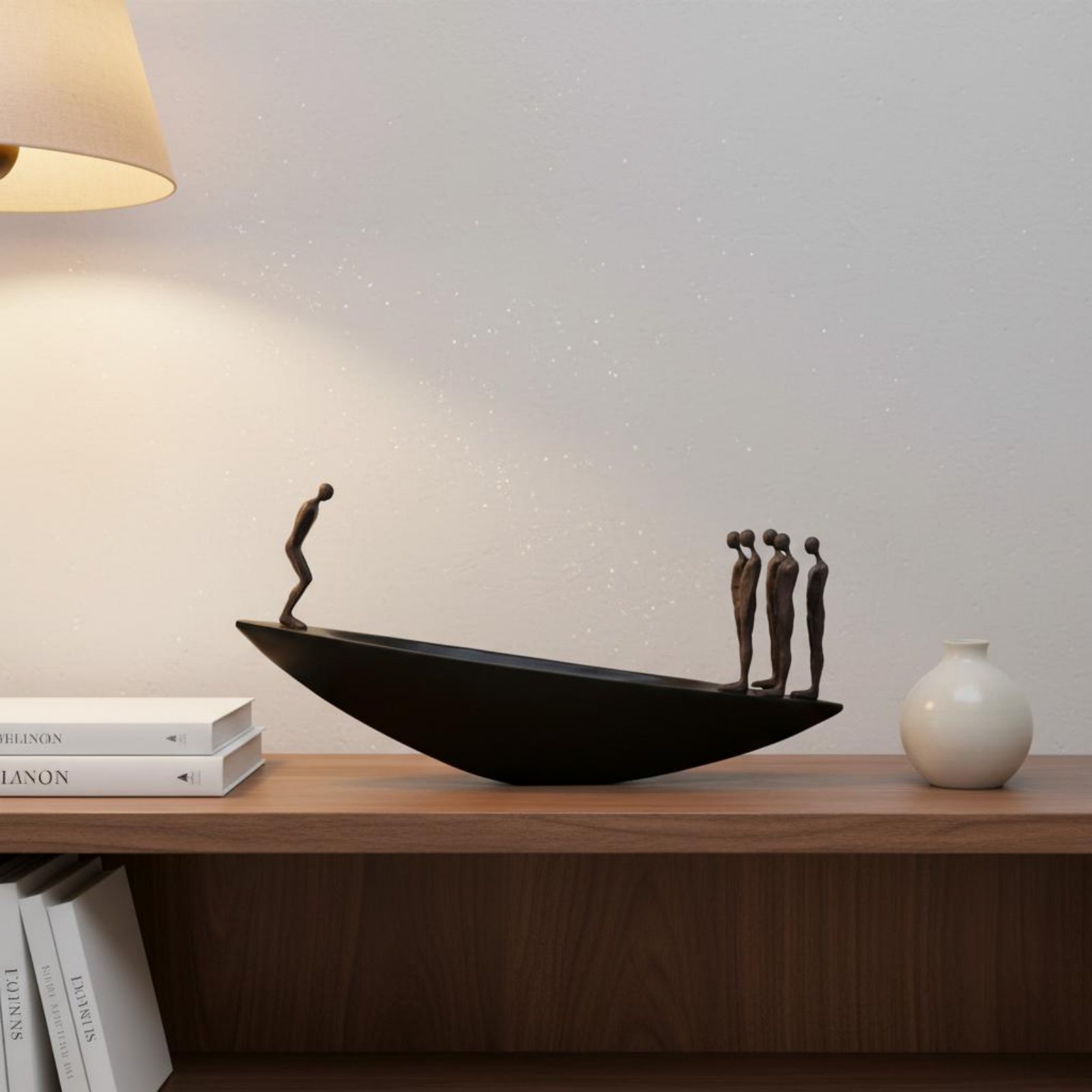 Modern hars zeilboot standbeel - Home Decor Brand recensie en prijs