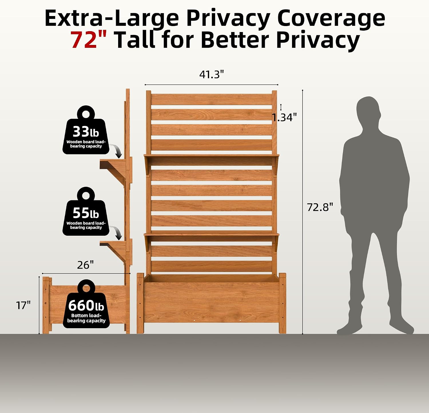 Buiten privacy scherm met plan - H&M Home Decor recensie en prijs