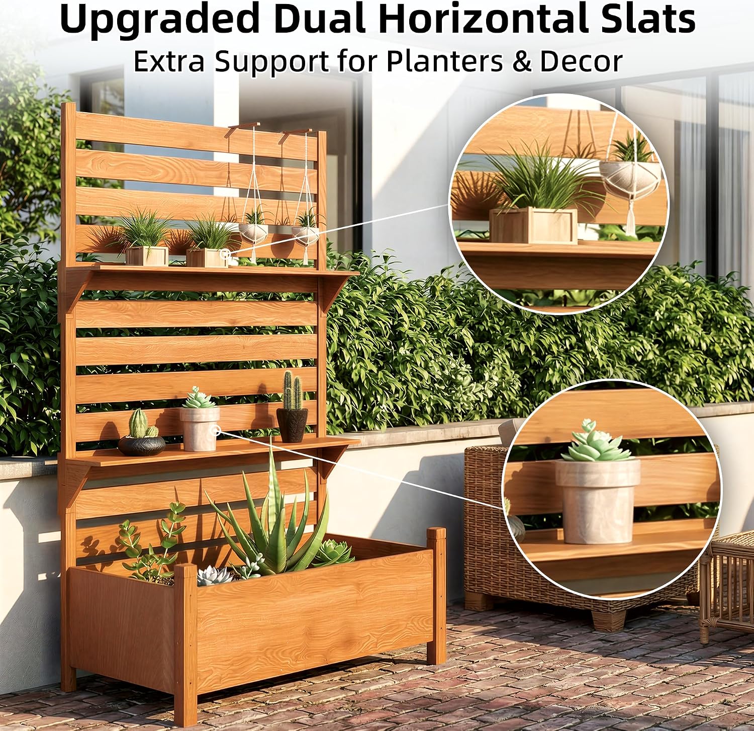 Buiten privacy scherm met plan - H&M Home Decor recensie en prijs