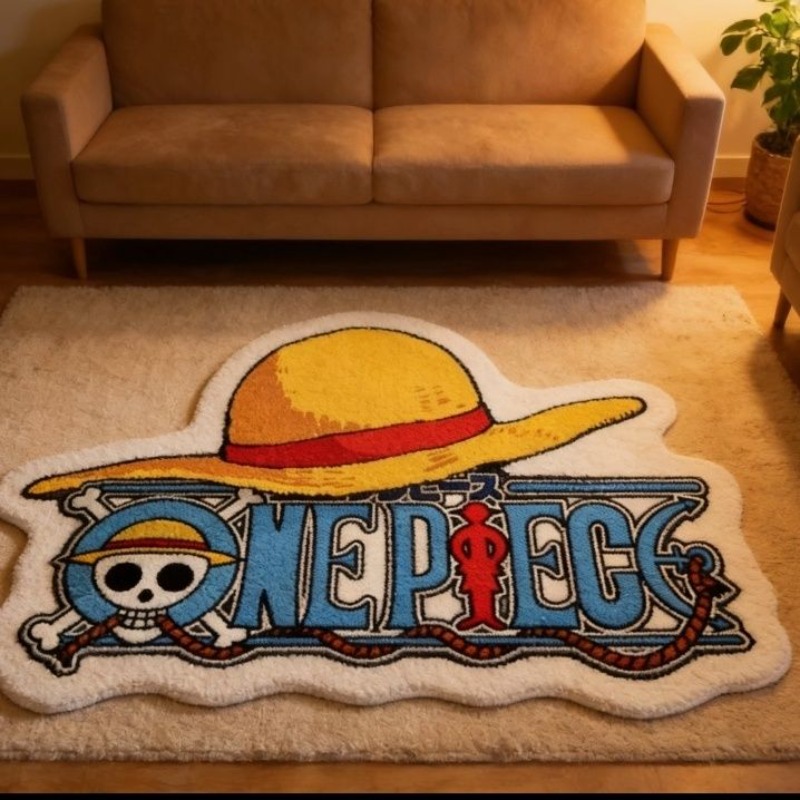 One Piece Anime Gevlochten Vlo - Flooring Home Decor recensie en prijs