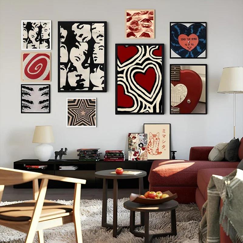 Posters Y2K Rock Style Canvas  - Home Decor Aesthetic Pinterest recensie en prijs