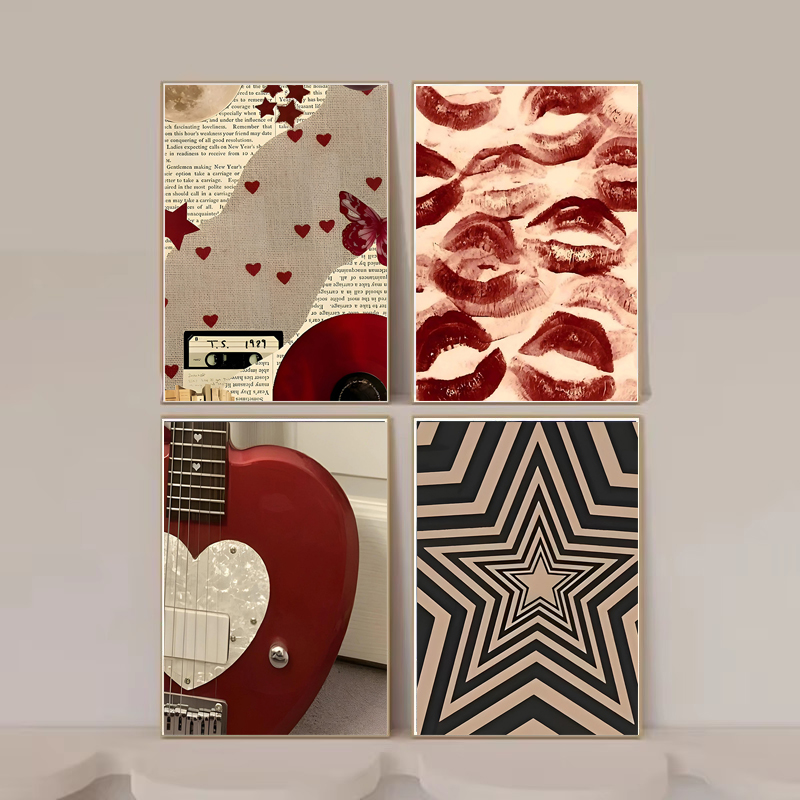 Posters Y2K Rock Style Canvas  - Home Decor Aesthetic Pinterest recensie en prijs