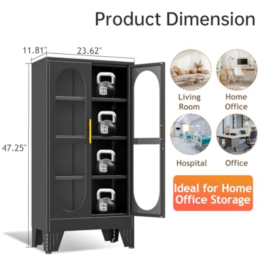 47 H afsluitbare vitrinekast v - H&M Home Decor recensie en prijs