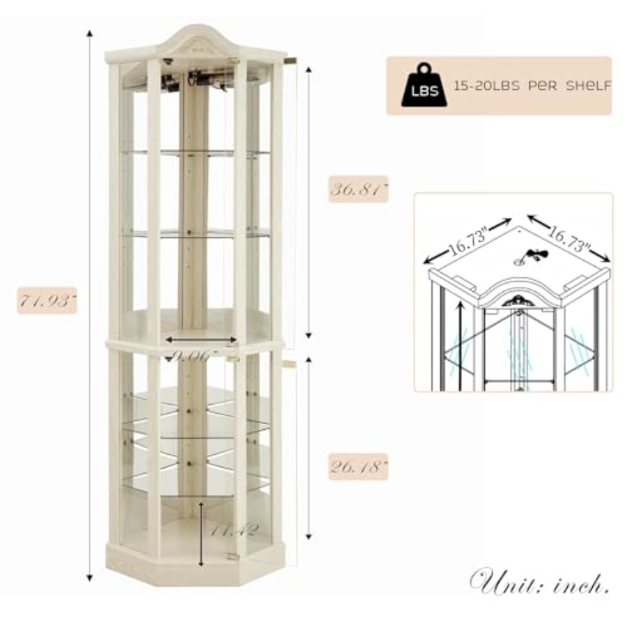 Bar- en drankenopslag: vitrine - H&M Home Decor recensie en prijs