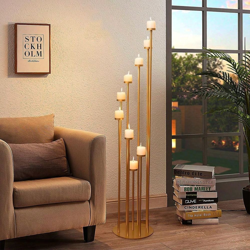 2 stuks 9-armige kandelaar, vl - Flooring Home Decor recensie en prijs