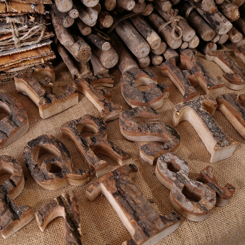 Houten Letters Home Decor Alfa - Home Decor Brand recensie en prijs
