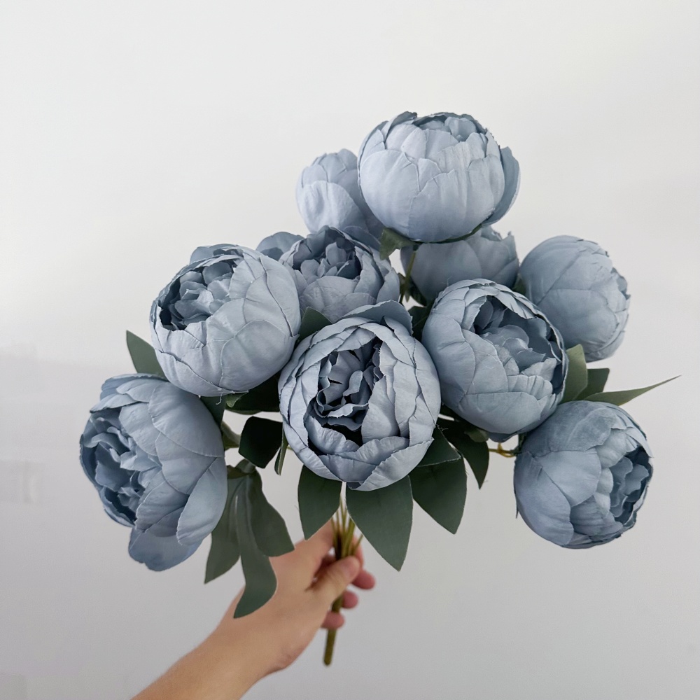10 hoofden zijden pioenboeket  - Home Decor Aesthetic Pinterest recensie en prijs
