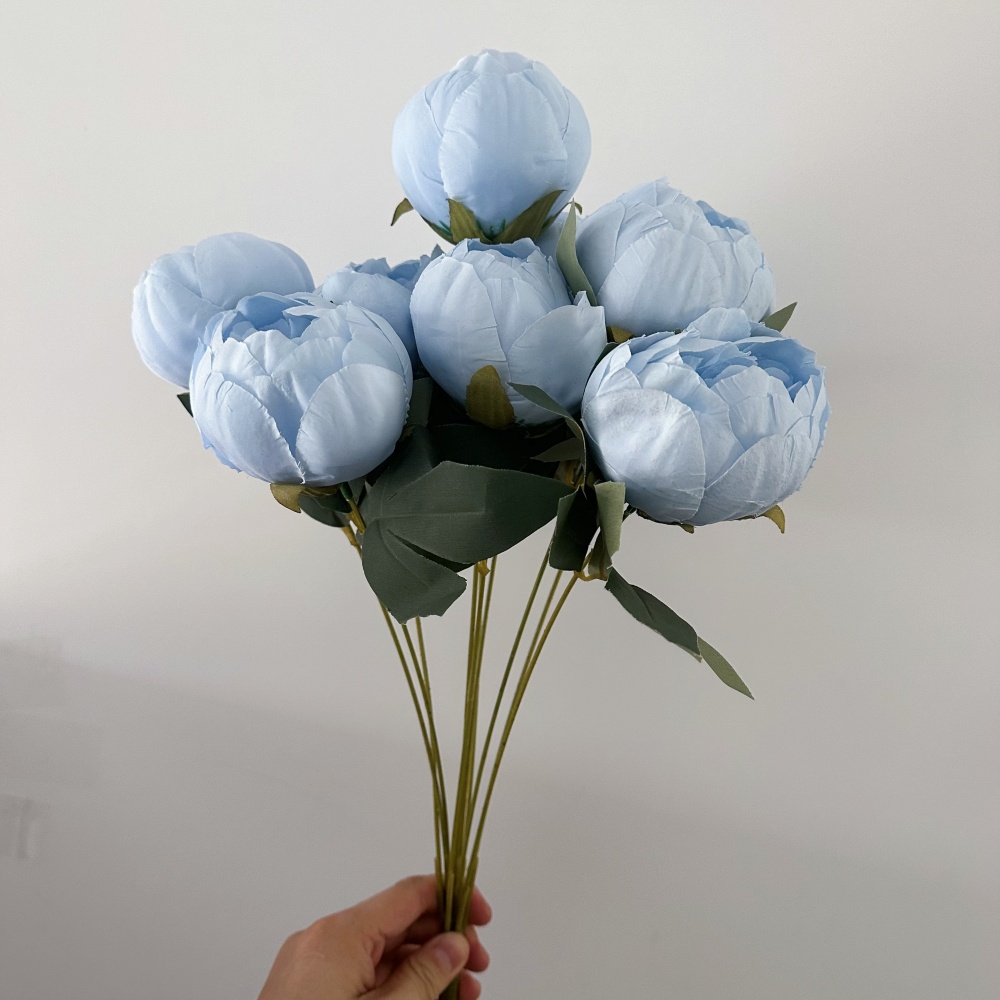 10 hoofden zijden pioenboeket  - Home Decor Aesthetic Pinterest recensie en prijs