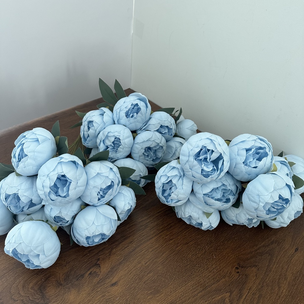 10 hoofden zijden pioenboeket  - Home Decor Aesthetic Pinterest recensie en prijs