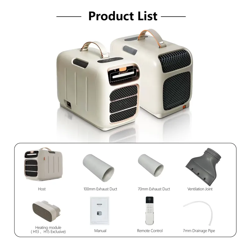 Draagbare mini airco-unit voor - H&M Home Decor recensie en prijs