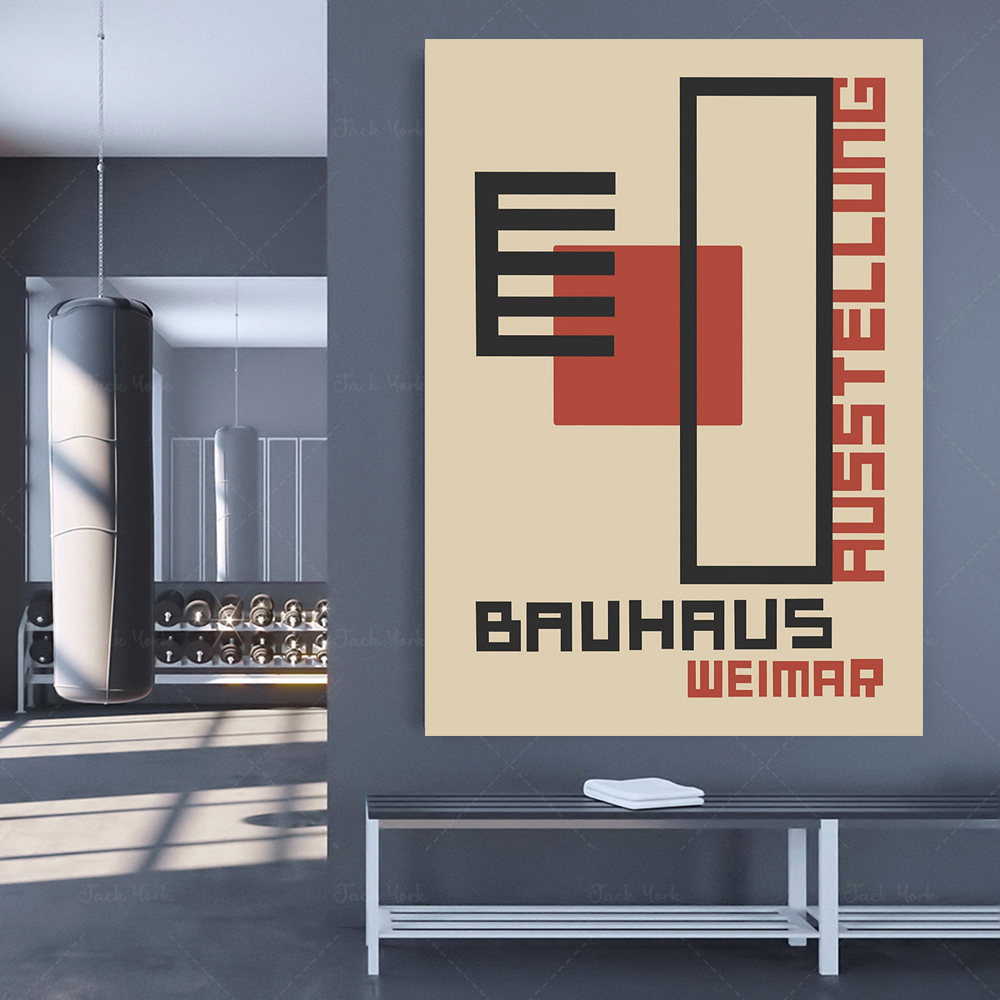 Bauhaus Ausstellung Canvas Pri - Home Decor Expo recensie en prijs