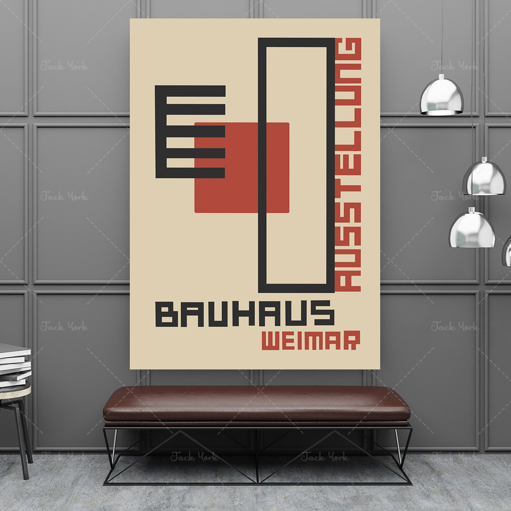 Bauhaus Ausstellung Canvas Pri - Home Decor Expo recensie en prijs