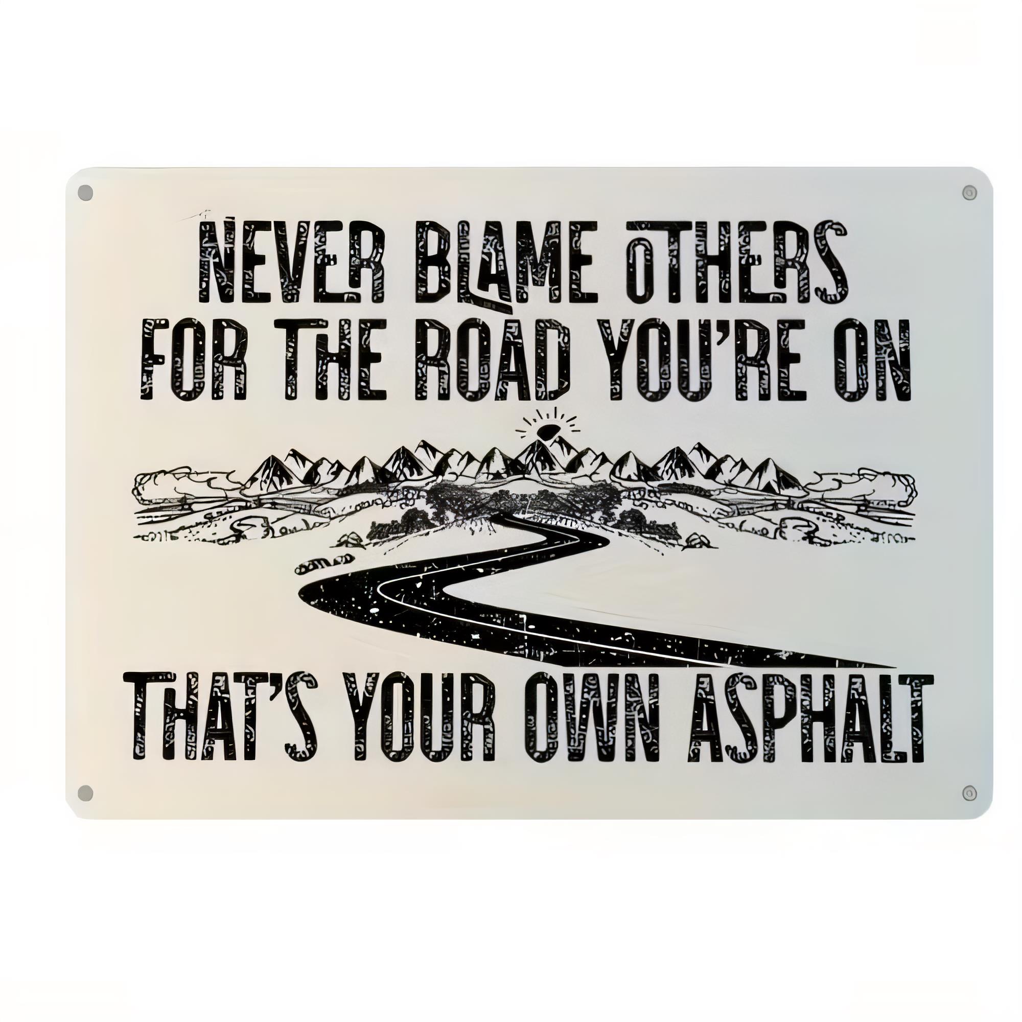 Tinbord met de tekst “Geef and - Home Decor Quotes On Wall recensie en prijs