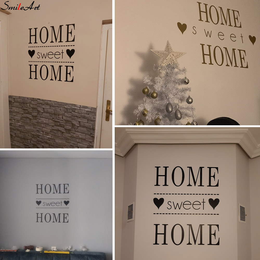 Home Sweet Home zin muursticke - Home Decor Quotes On Wall recensie en prijs