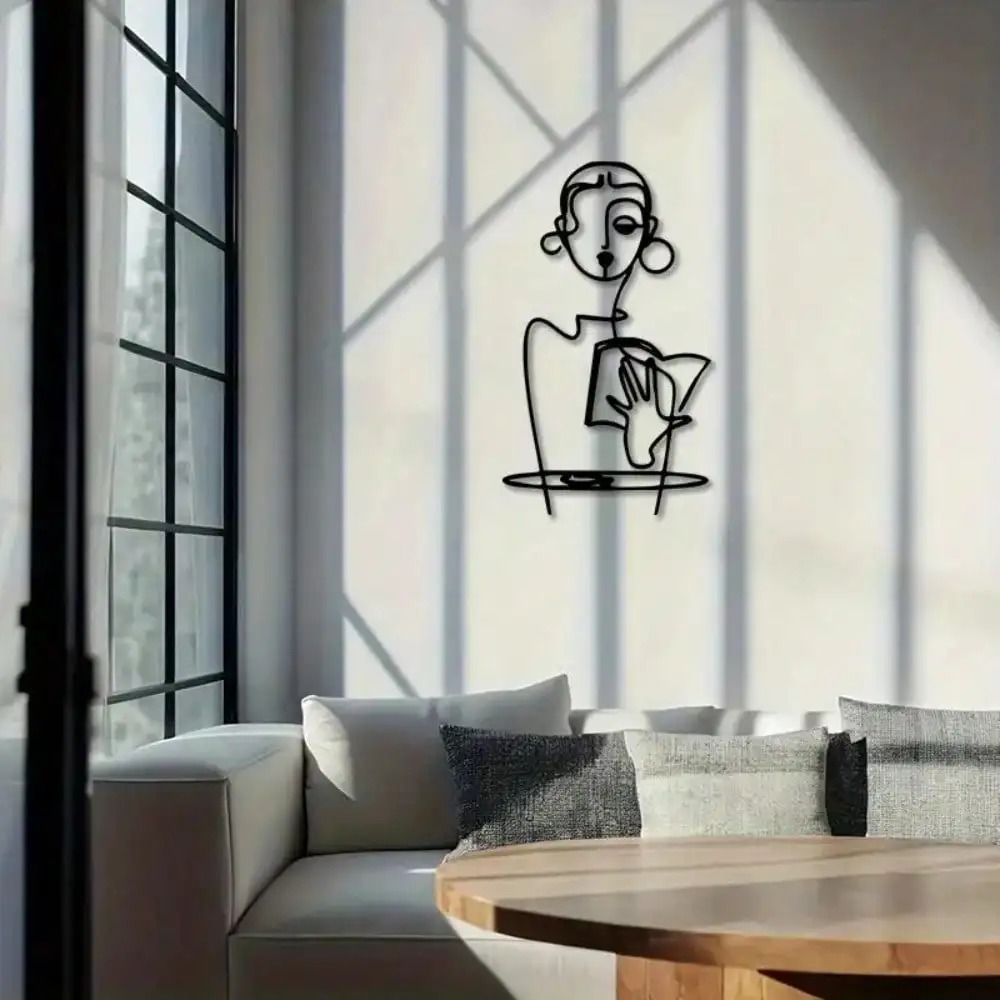 Minimalistische vrouw metaal w - Home Decor Brand recensie en prijs